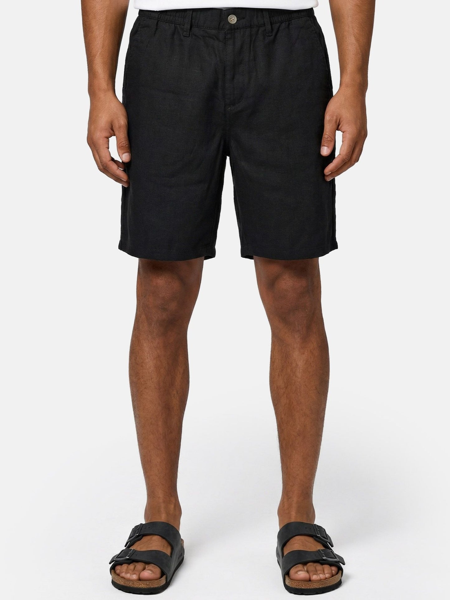 Tazzio Herren Leinen Shorts A212