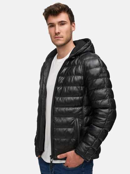 Tazzio Herren Lederjacke A804