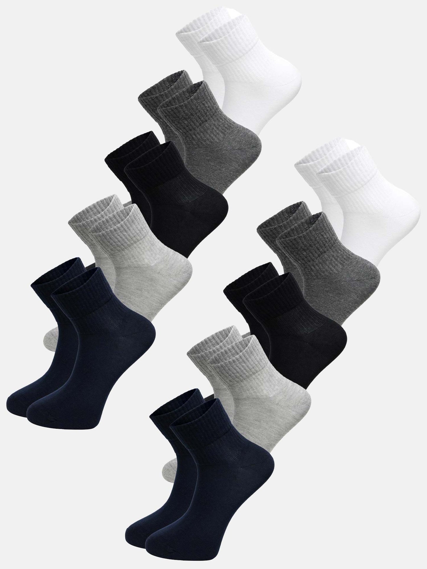 Tazzio Herren Socken 10er-Pack A907