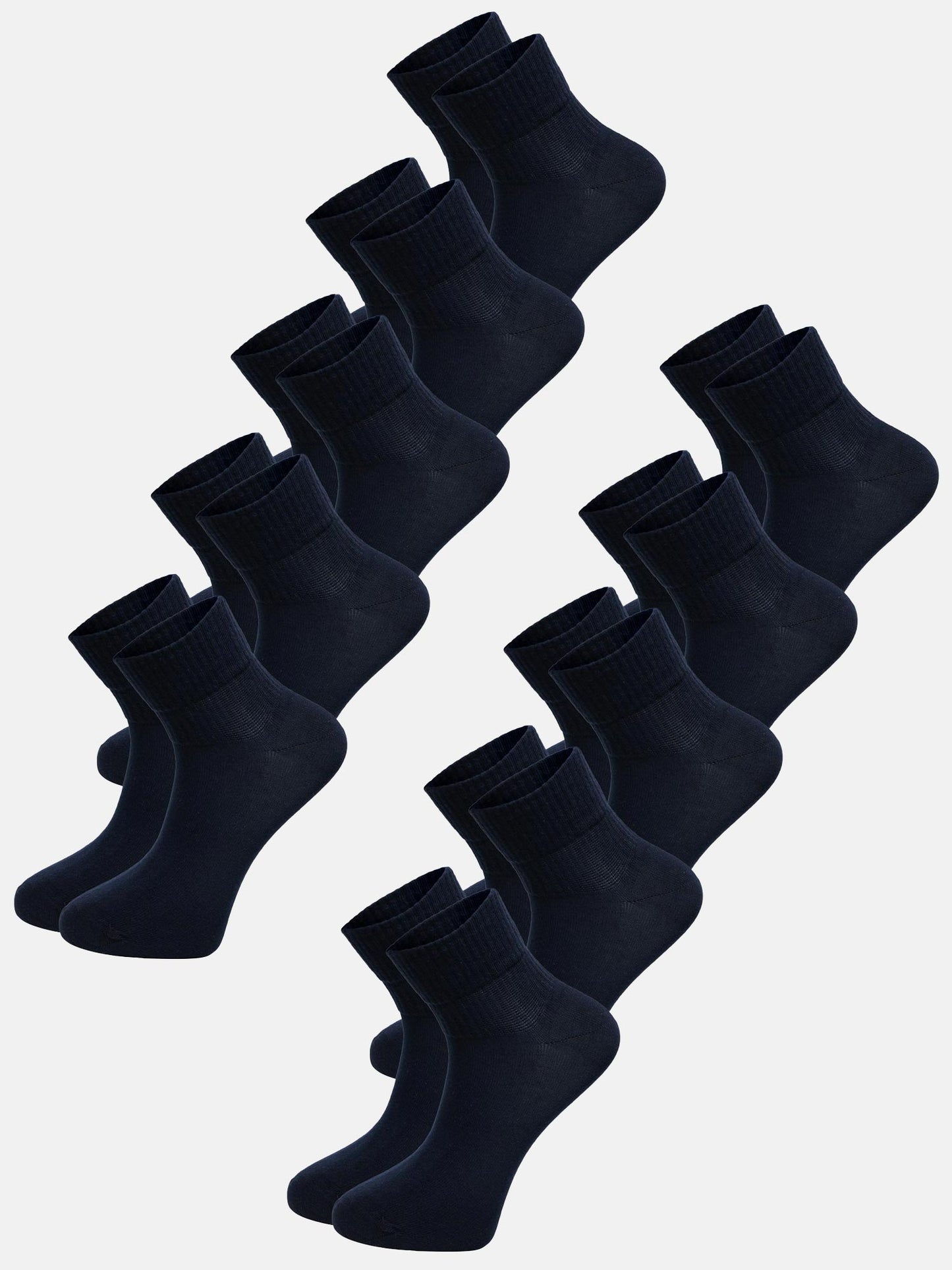 Lot de 10 paires de chaussettes pour hommes Tazzio A907