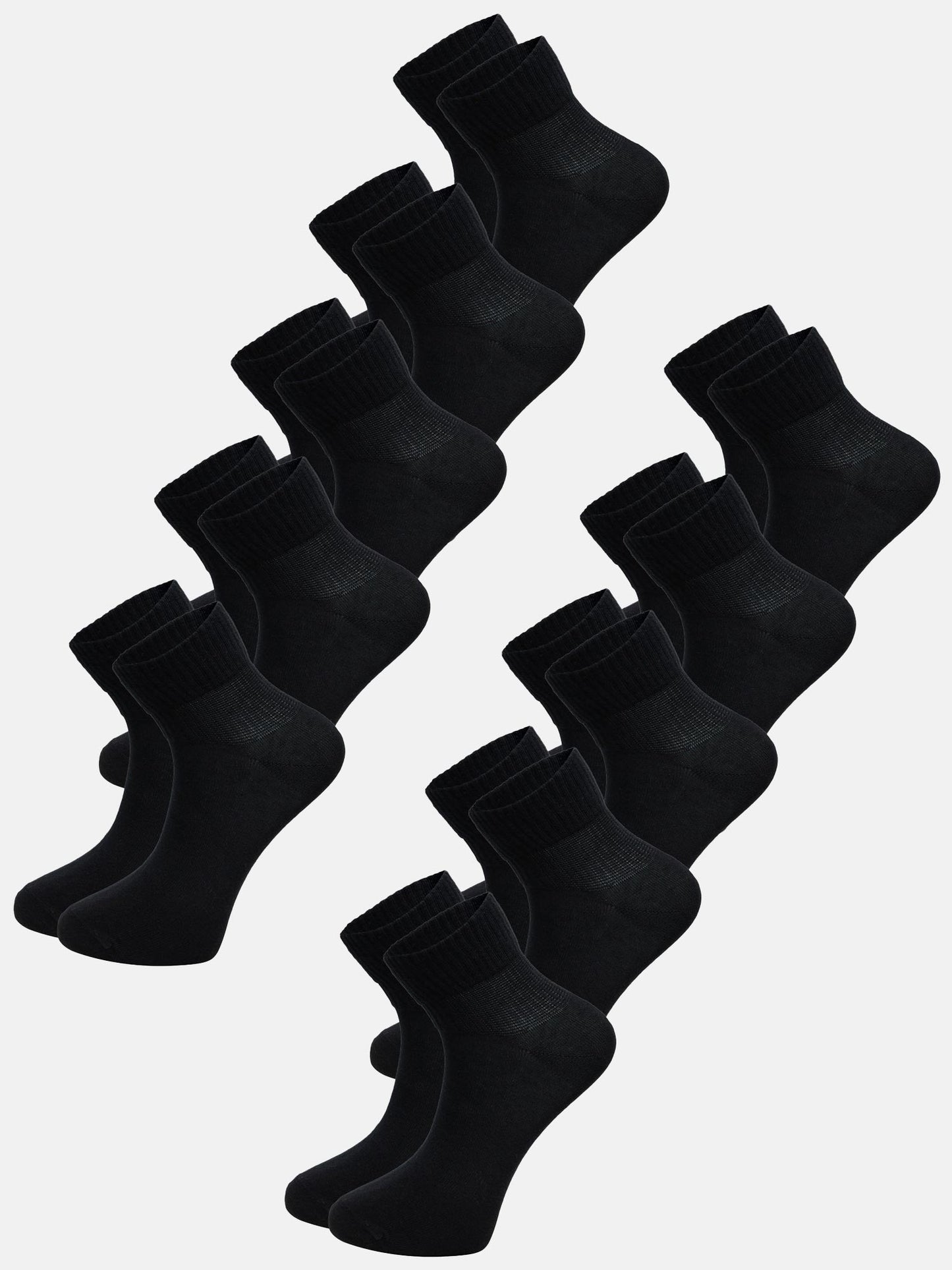 Lot de 10 paires de chaussettes pour hommes Tazzio A907
