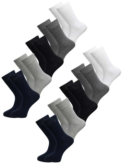 Lot de 10 paires de chaussettes pour hommes Tazzio A908
