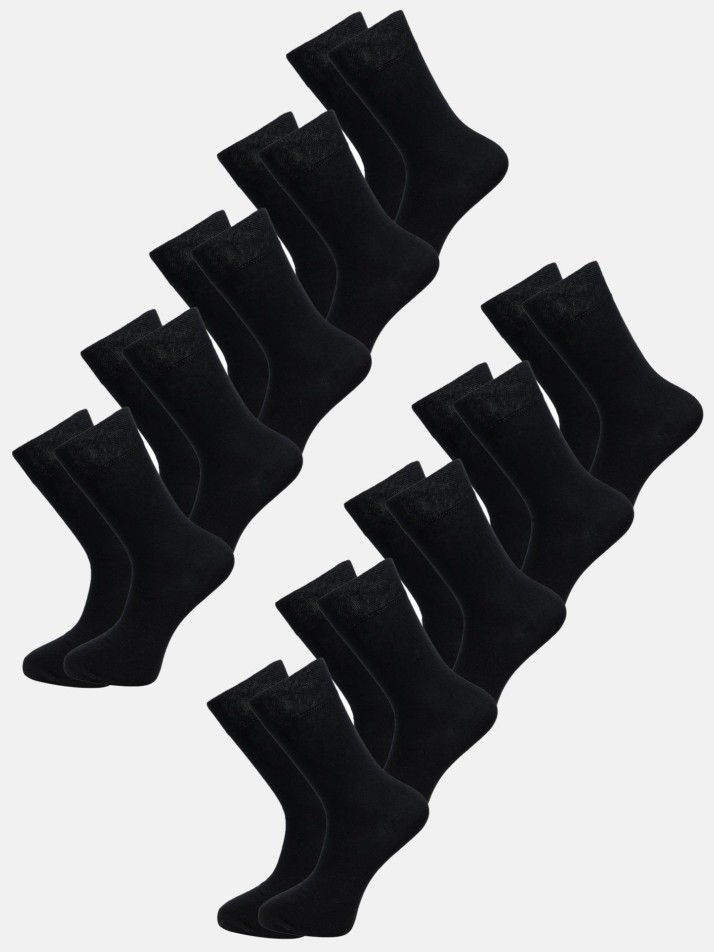 Lot de 10 paires de chaussettes pour hommes Tazzio A908