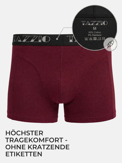 Tazzio Herren Boxershorts 8er Pack BS1000