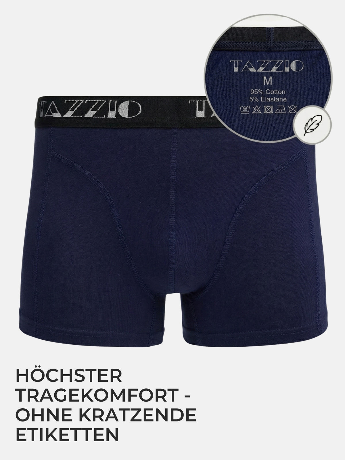 Tazzio Herren Boxershorts 8er Pack BS1000