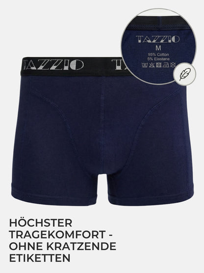 Tazzio Herren Boxershorts 8er Pack BS1000