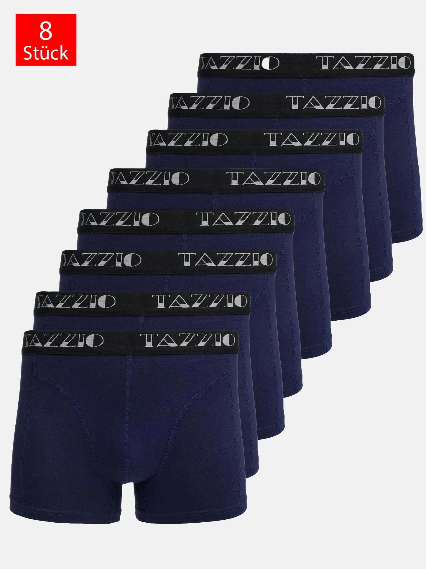Tazzio Herren Boxershorts 8er Pack BS1000