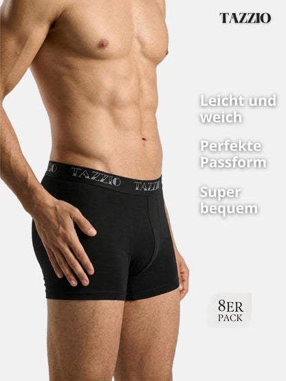 Tazzio Herren Boxershorts 8er Pack BS1000
