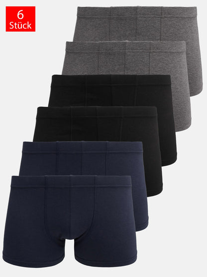 Tazzio Herren Boxershorts 6er Pack BS1003