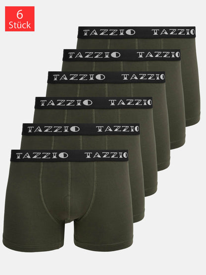 Tazzio Herren Boxershorts 6er Pack BS1010