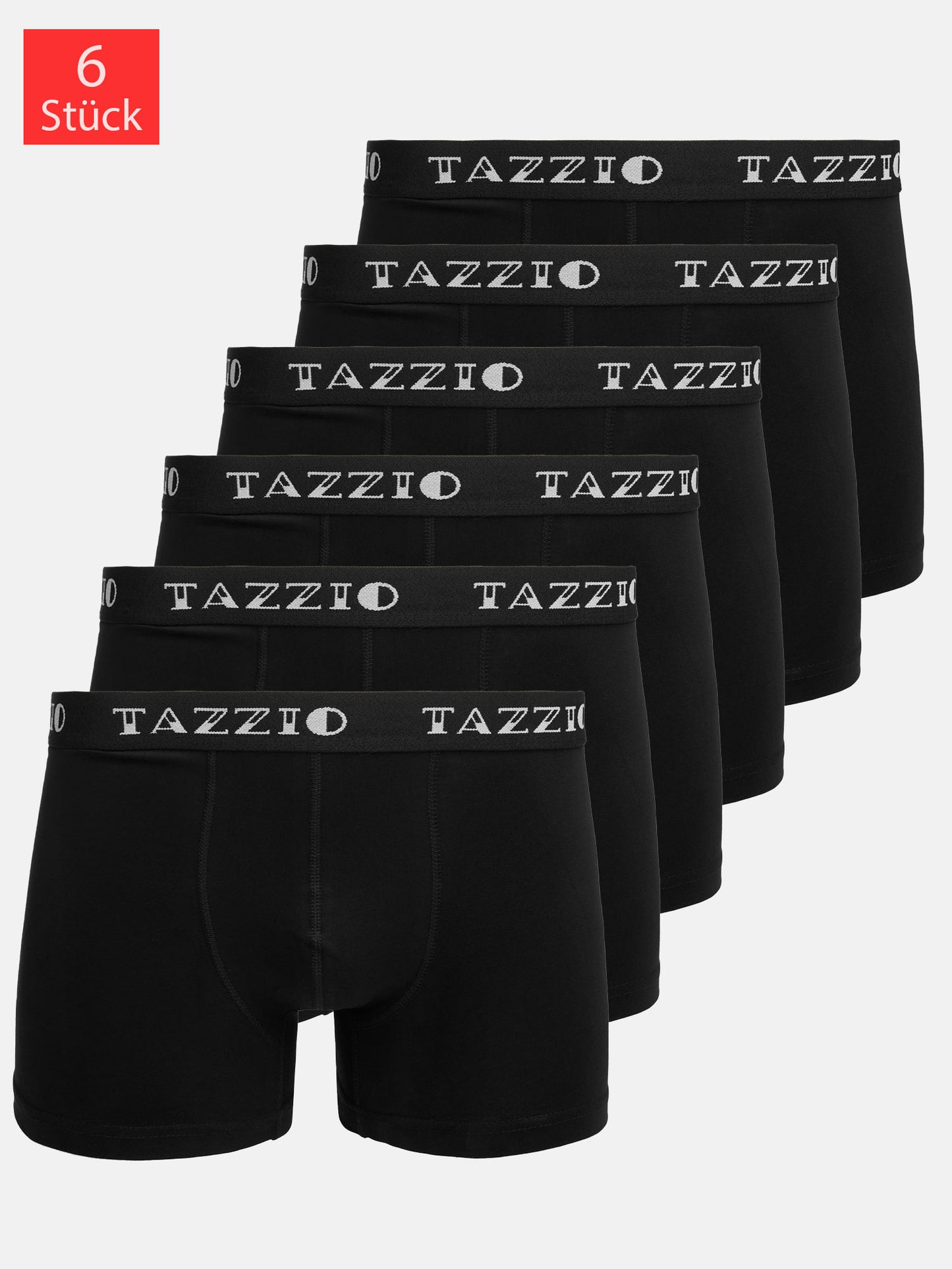 Tazzio Herren Boxershorts 6er Pack BS1010
