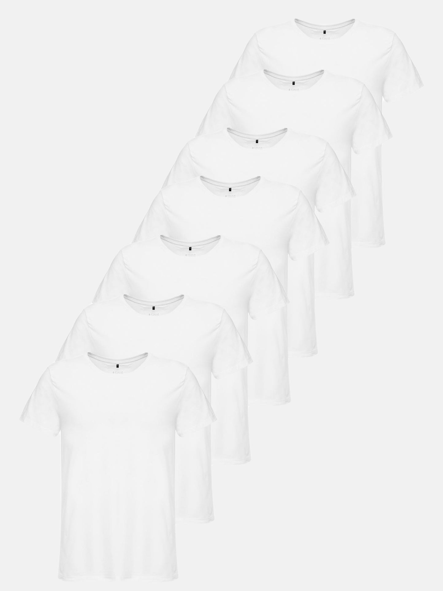 Lot de 7 t-shirts à col rond pour homme Tazzio E106