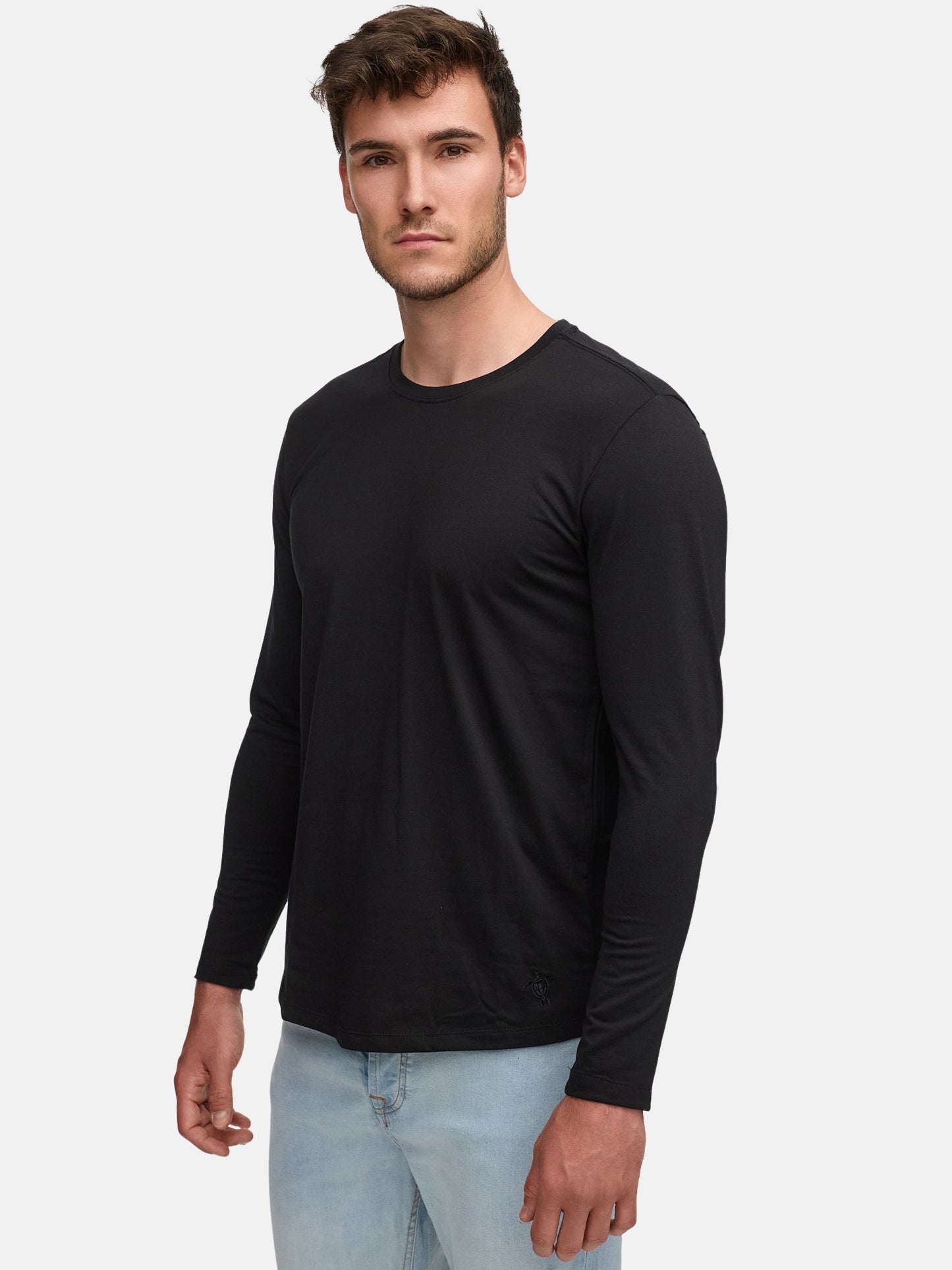 Tazzio Herren Langarmshirt 2er-Pack E108