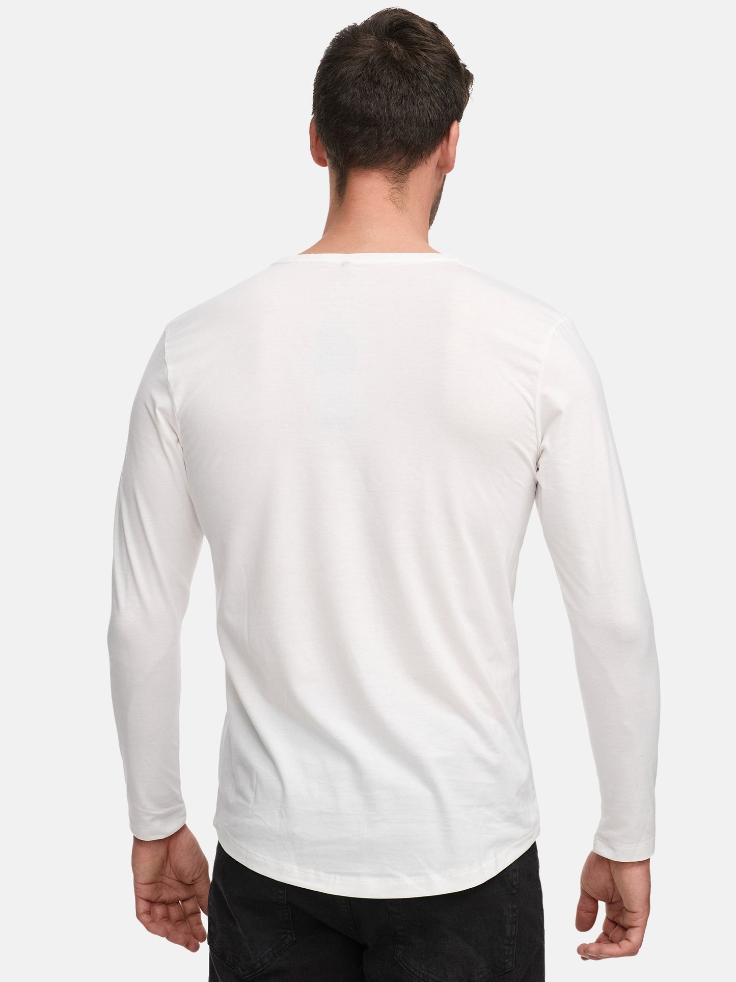 Tazzio Herren Langarmshirt 2er-Pack E108