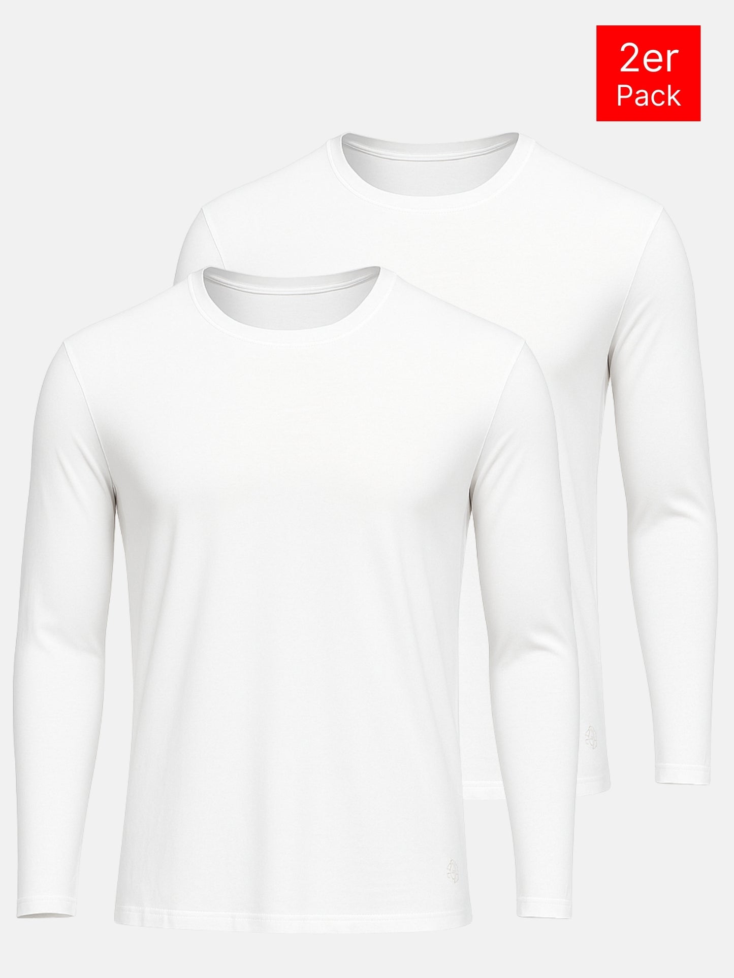 Tazzio Herren Langarmshirt 2er-Pack E108