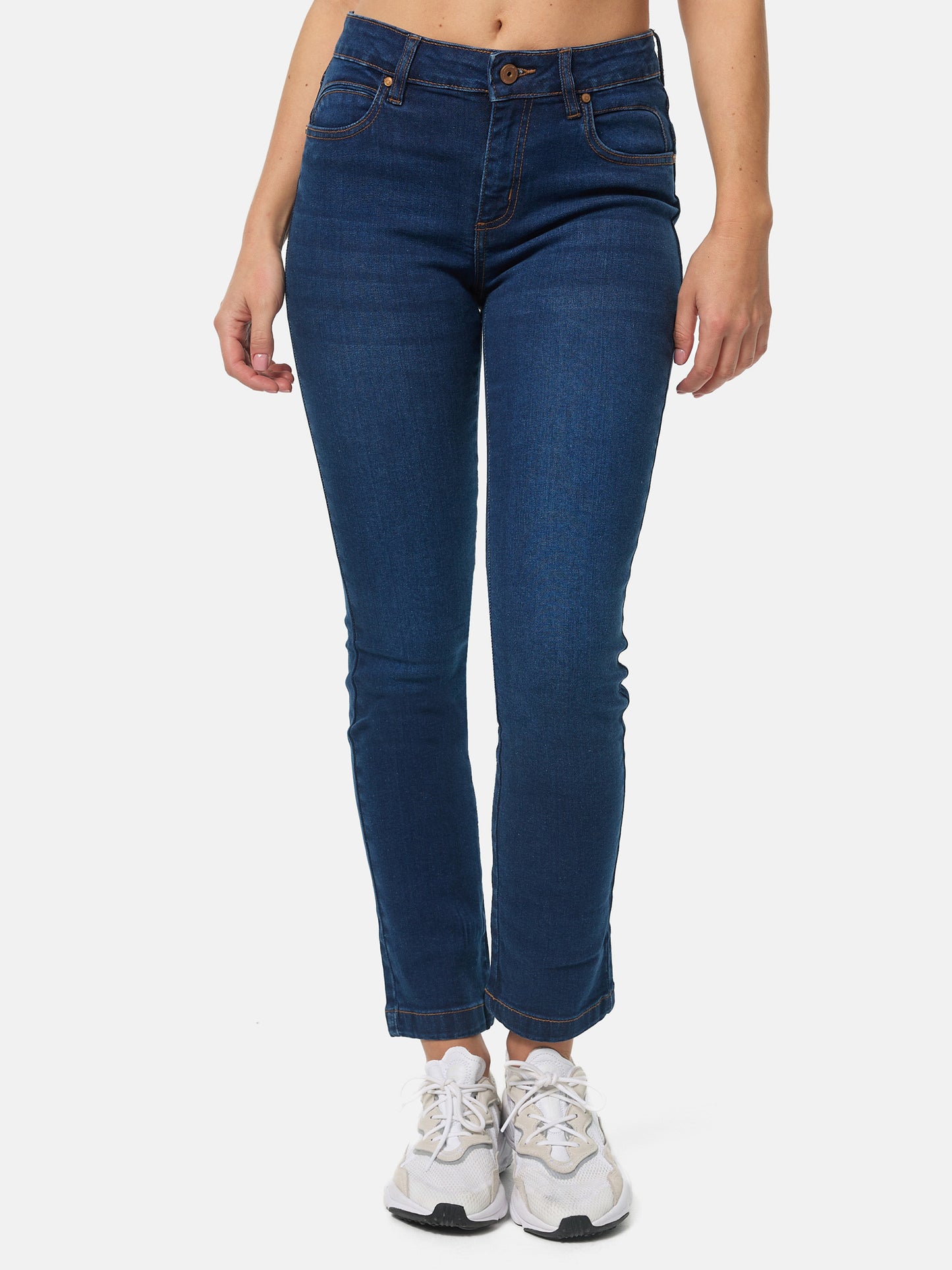 Tazzio Damen Straight Leg Jeans F110