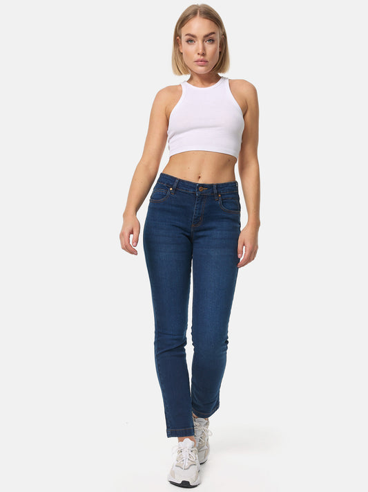 Jean coupe droite pour femme Tazzio F110