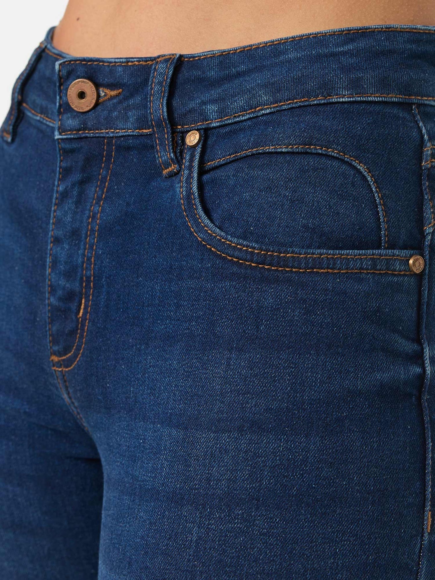 Tazzio jeans med lige ben til kvinder F110