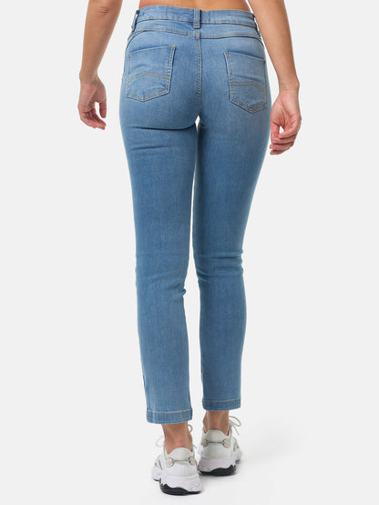 Tazzio Damen Straight Leg Jeans F110