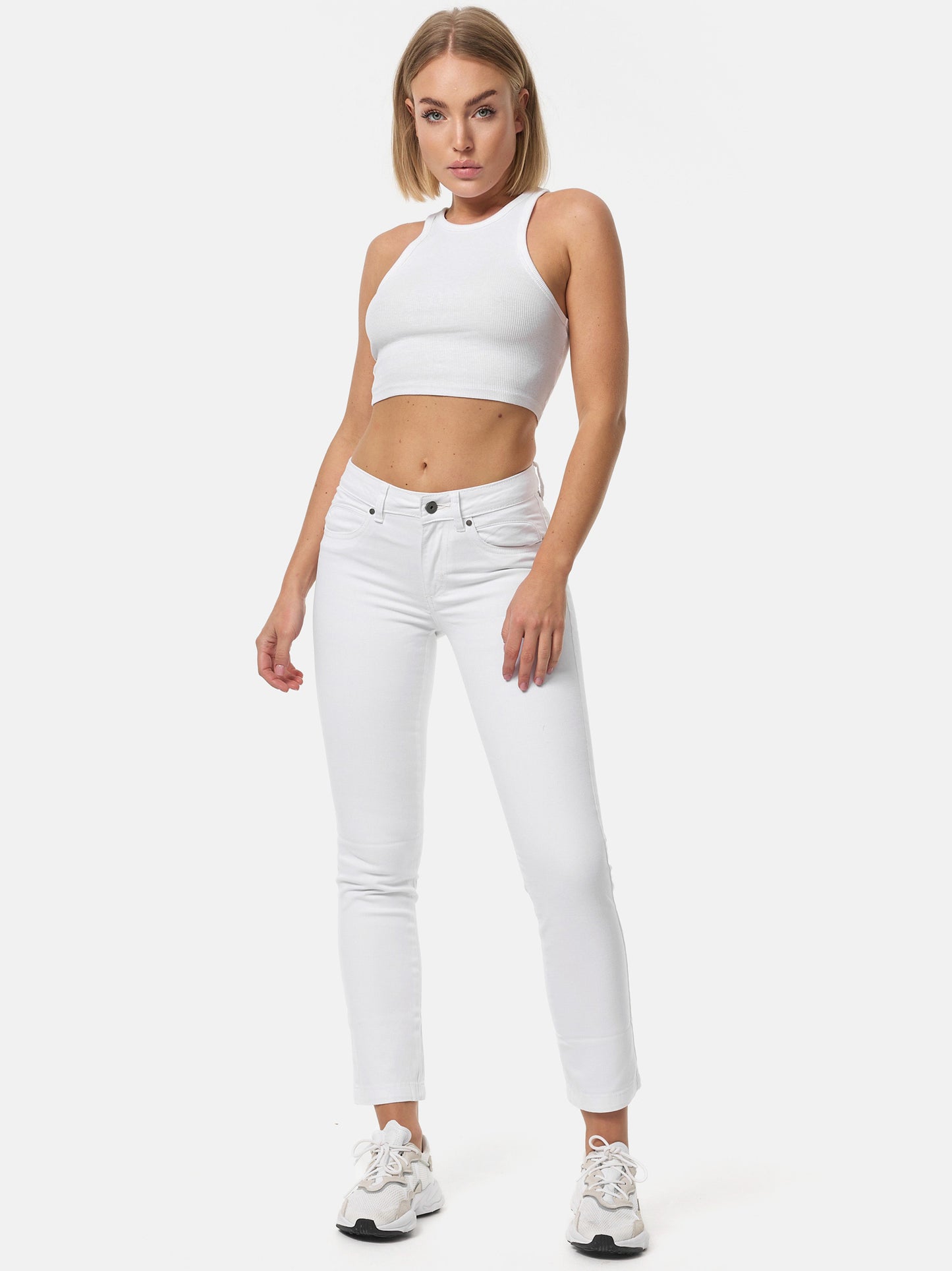 Tazzio jeans med lige ben til kvinder F110