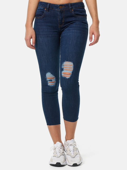 Tazzio Damen Skinny Fit Jeans F111