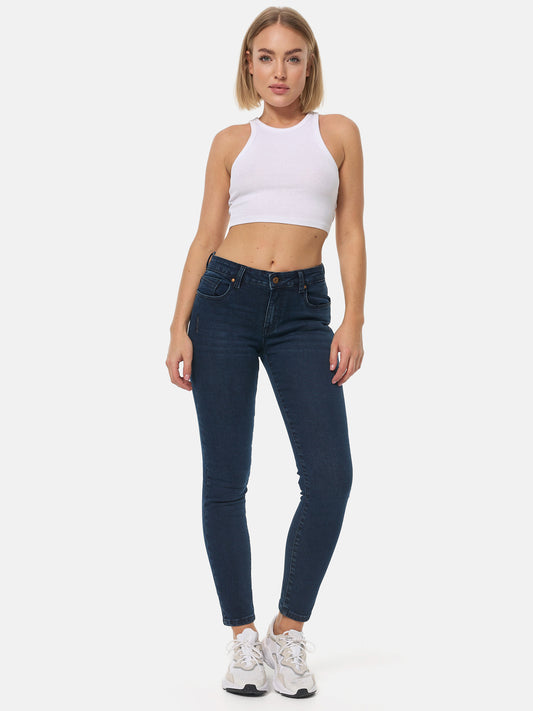 Tazzio Damen Skinny Fit Jeans F112