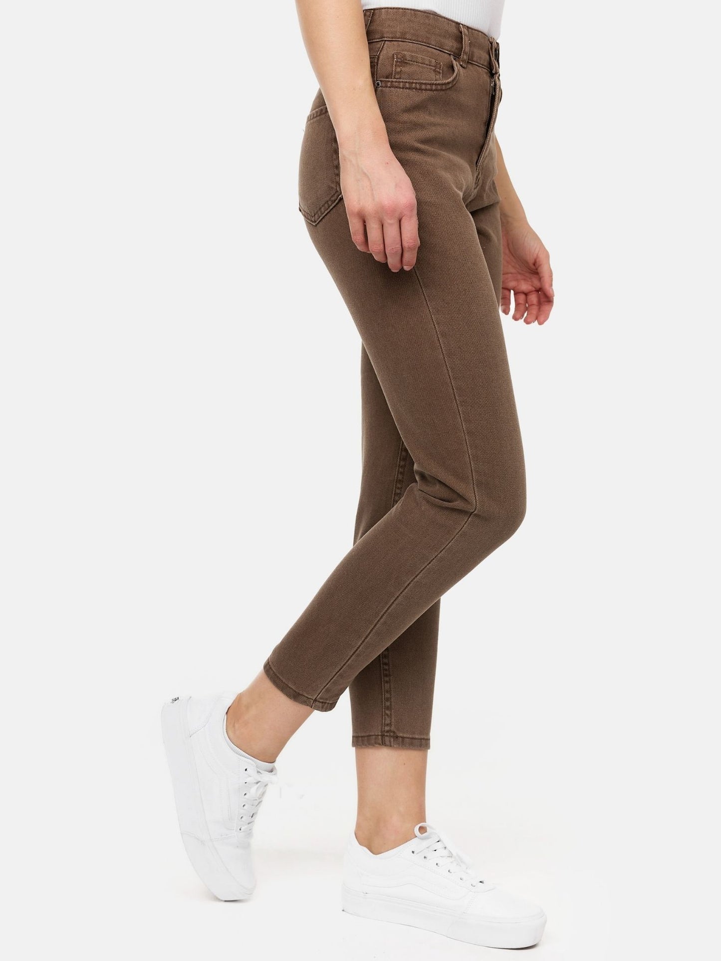 Tazzio Damen Mom Fit Jeans F129