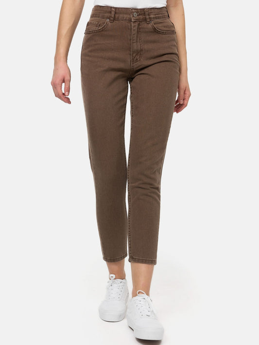 Tazzio Damen Mom Fit Jeans F129