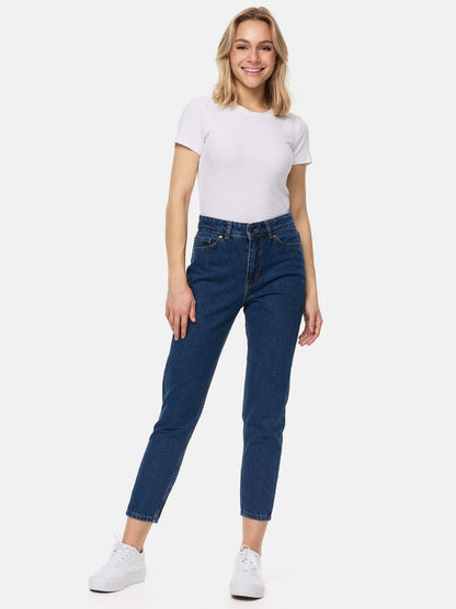 Tazzio Damen Mom Fit Jeans F129