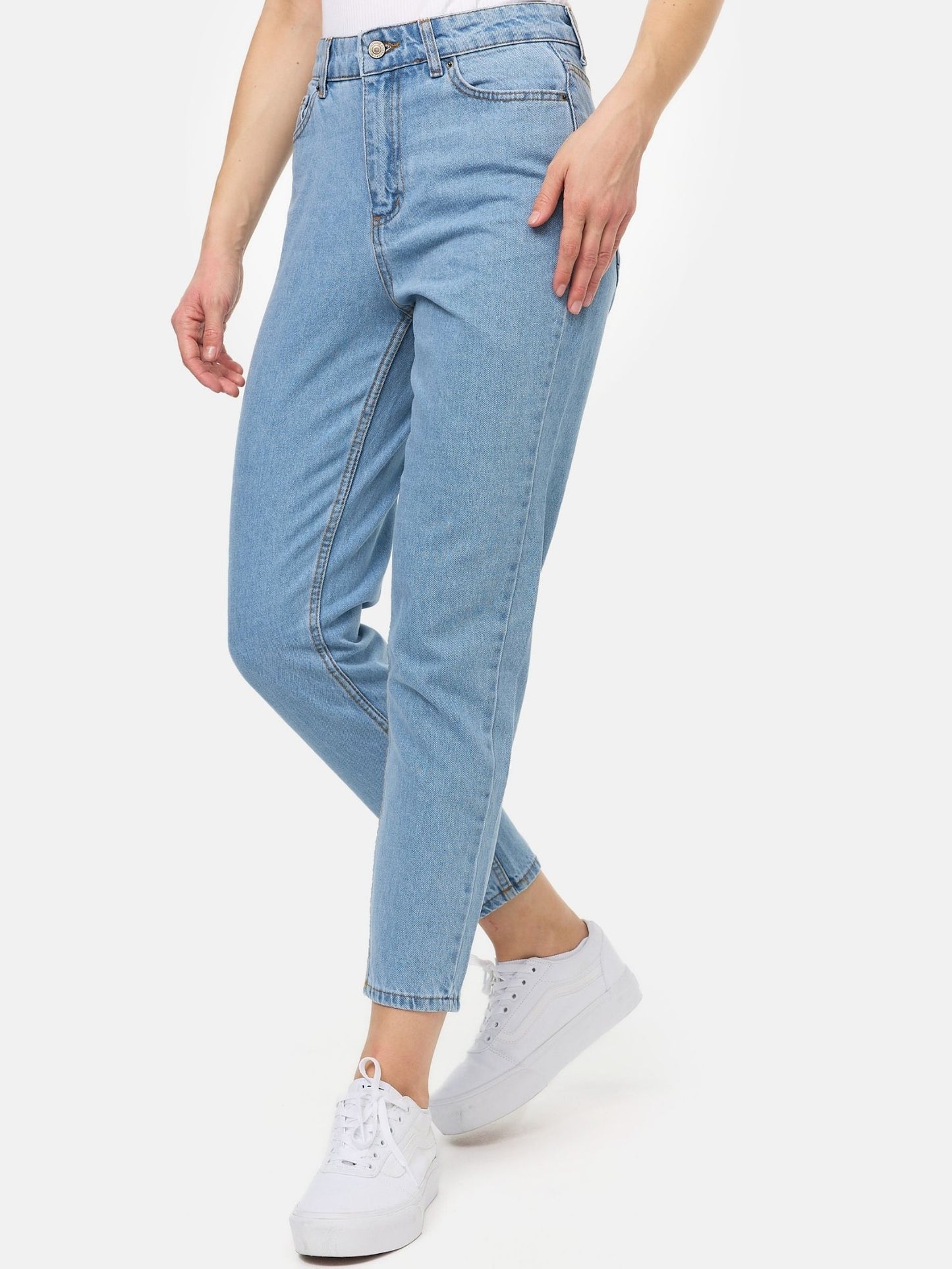 Tazzio Damen Mom Fit Jeans F129