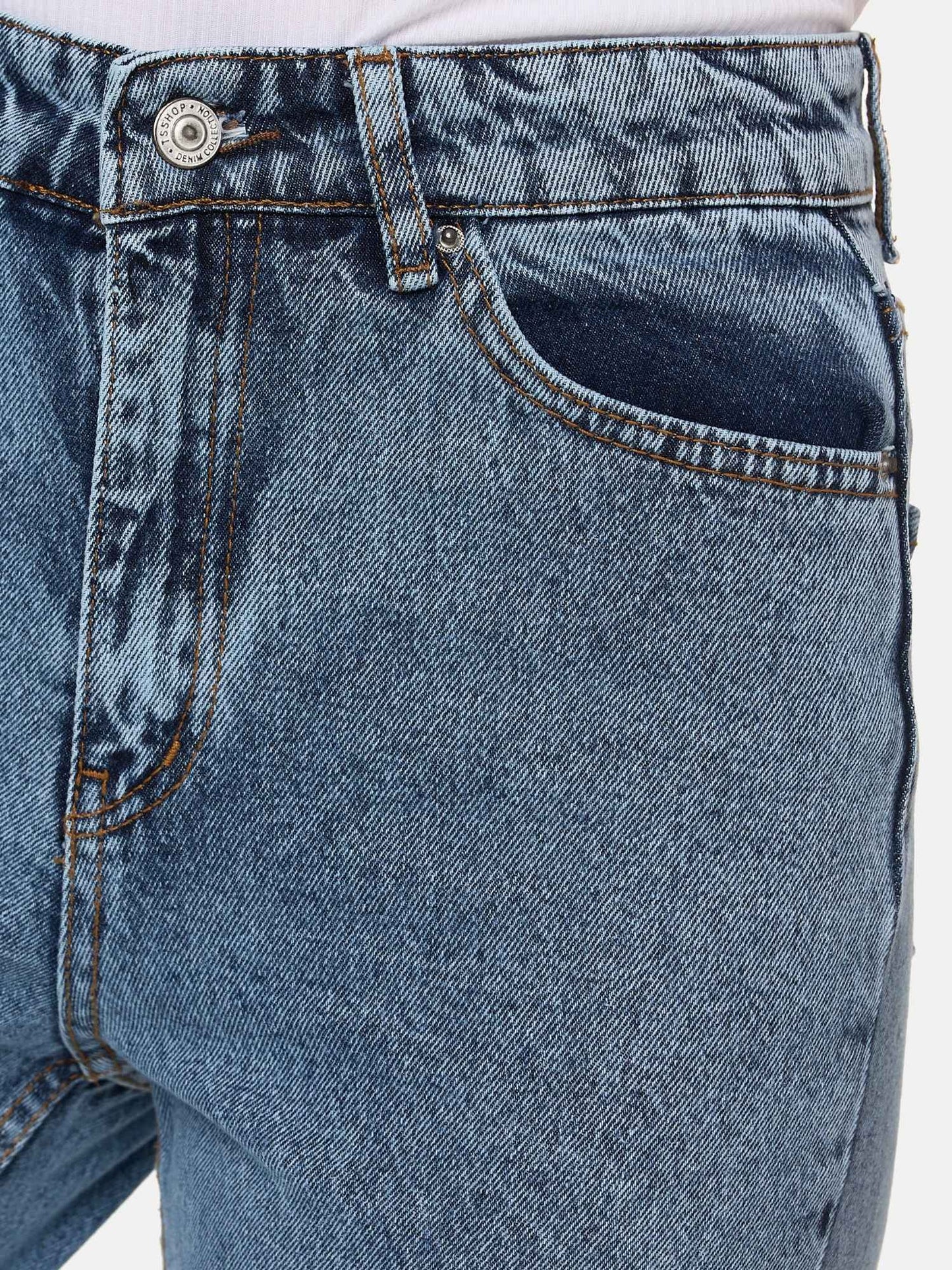 Tazzio Damen Mom Fit Jeans F129