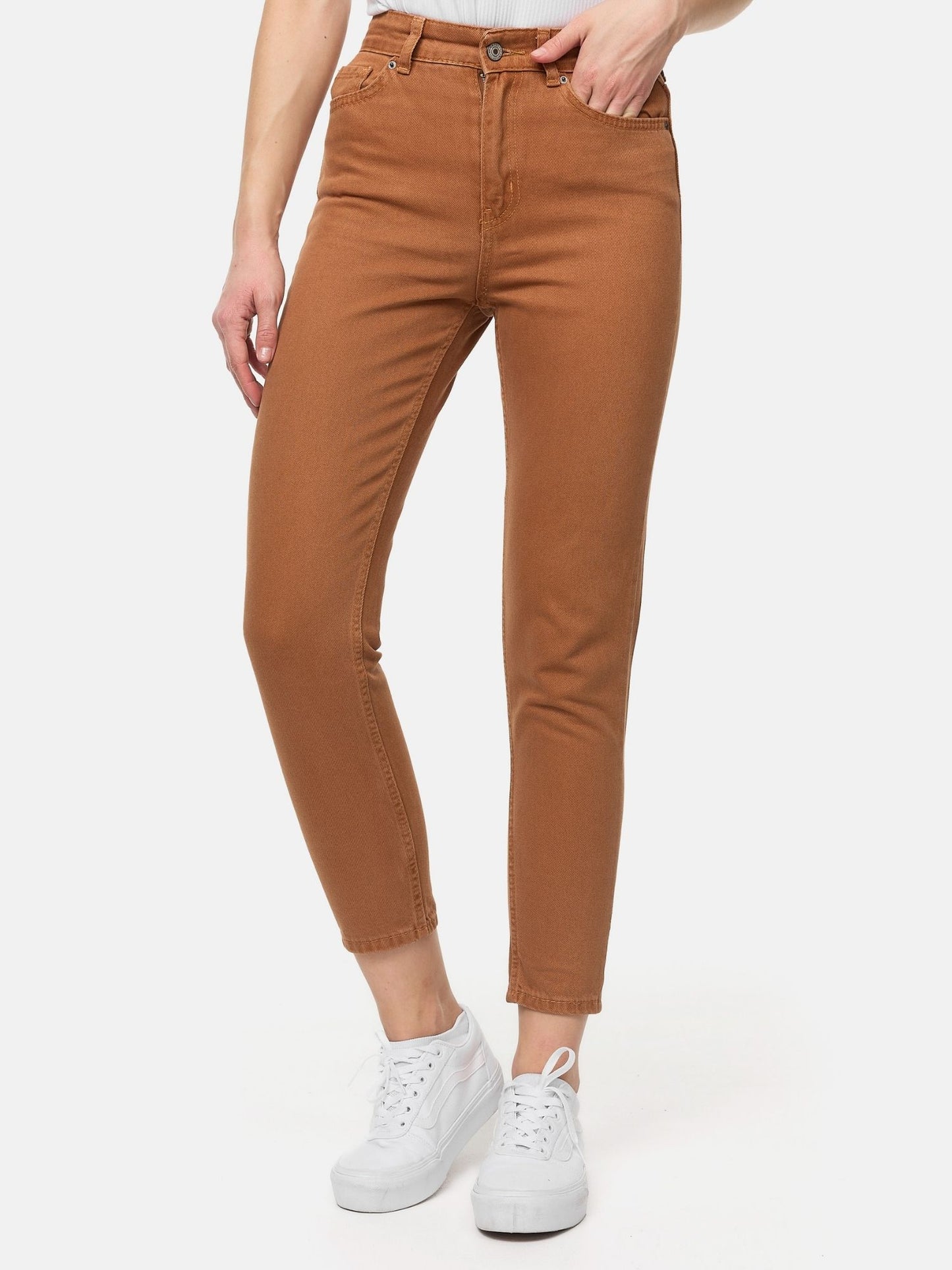 Tazzio Damen Mom Fit Jeans F129