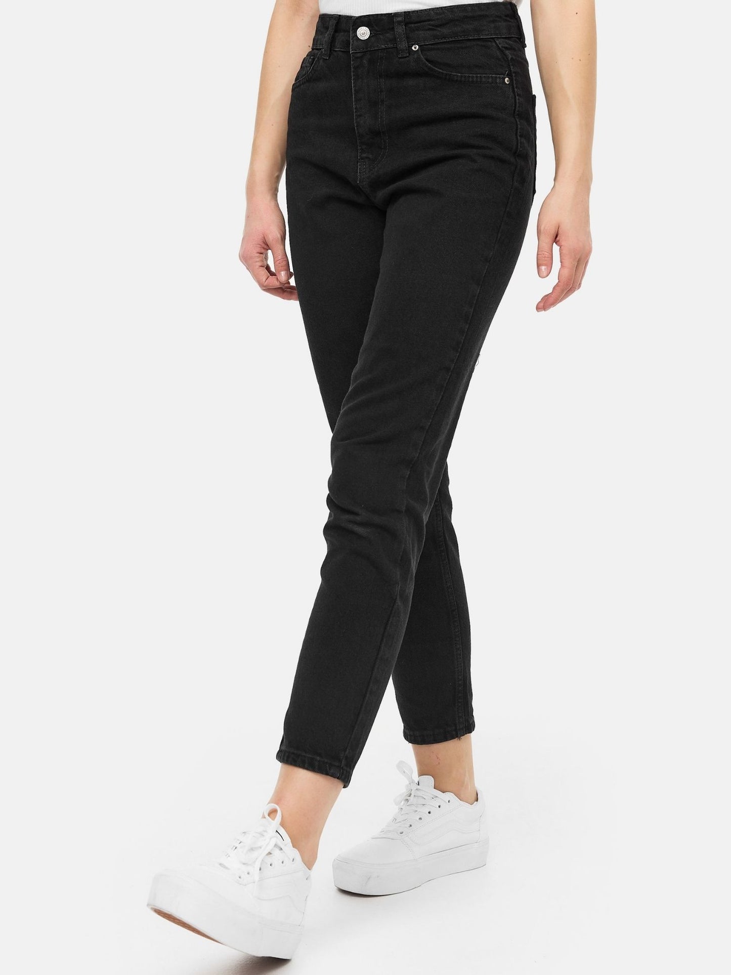Tazzio Damen Mom Fit Jeans F129