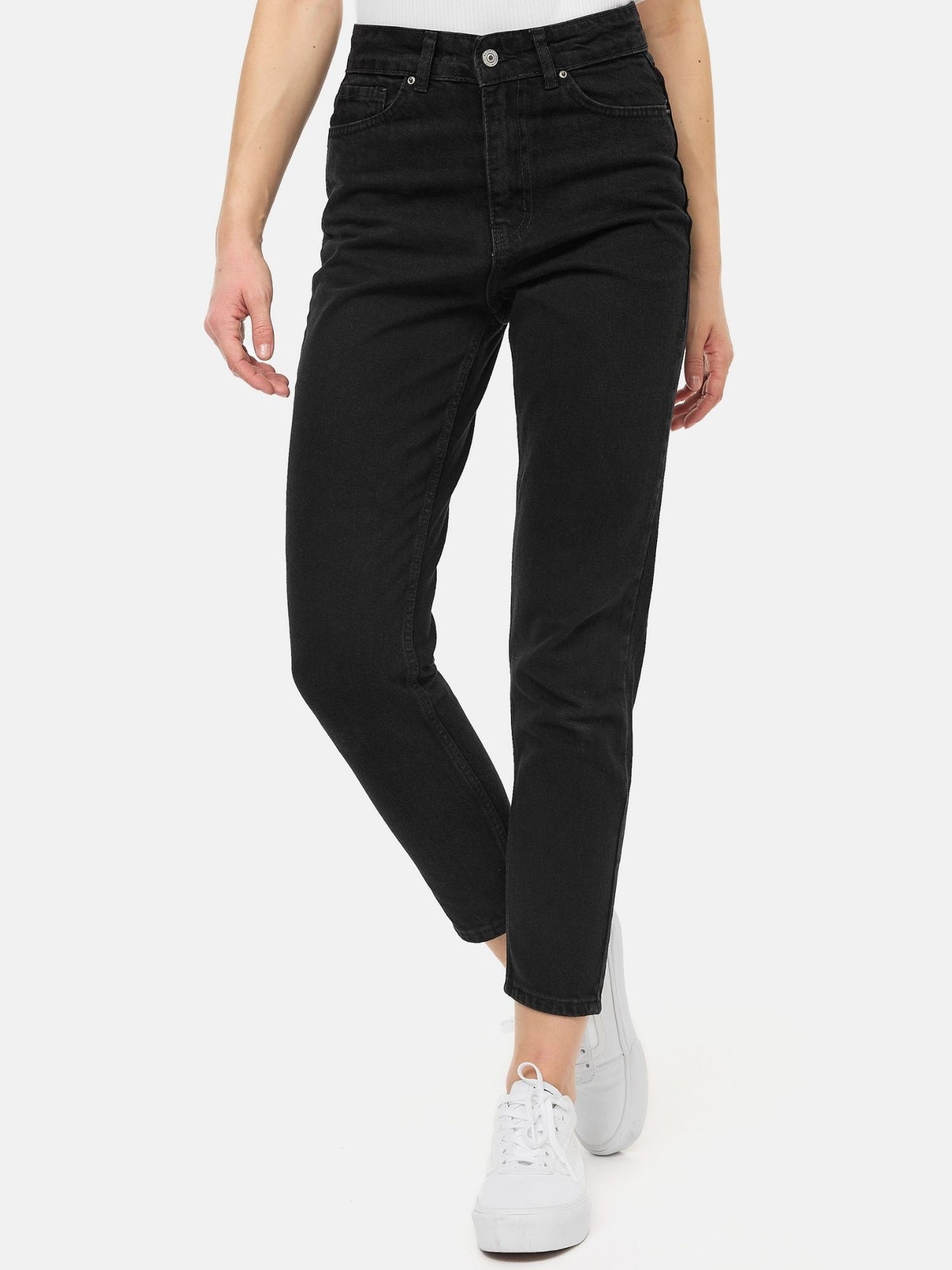 Tazzio Damen Mom Fit Jeans F129