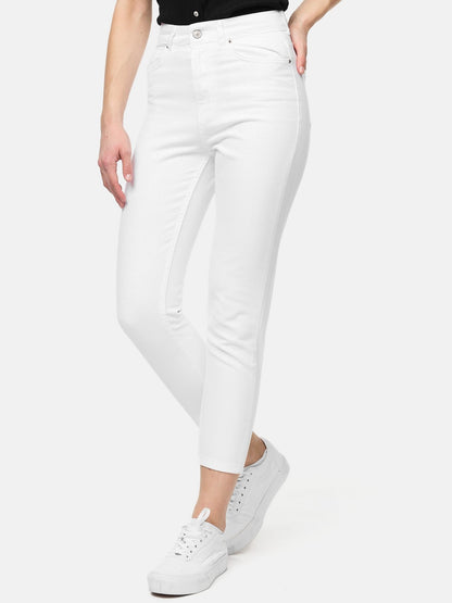 Tazzio Damen Mom Fit Jeans F129