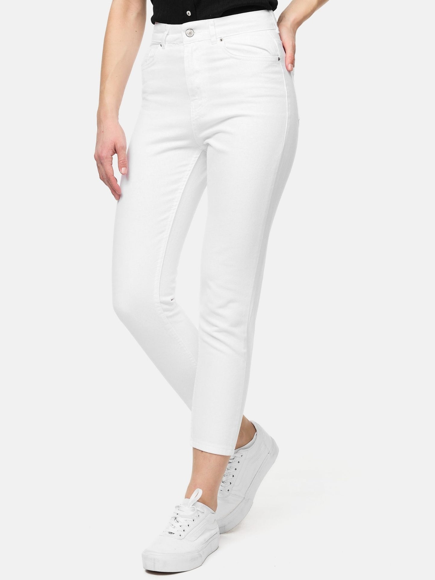 Tazzio Damen Mom Fit Jeans F129