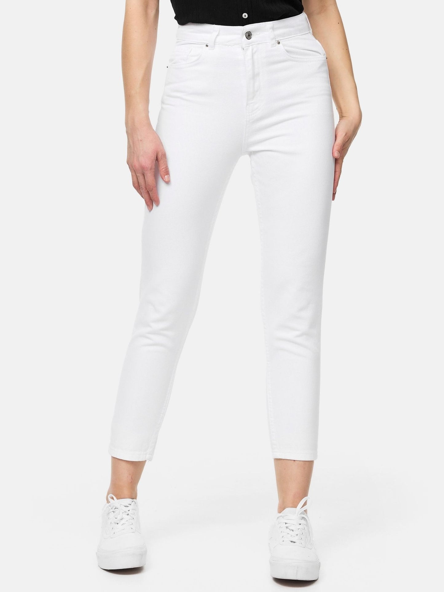 Tazzio Damen Mom Fit Jeans F129