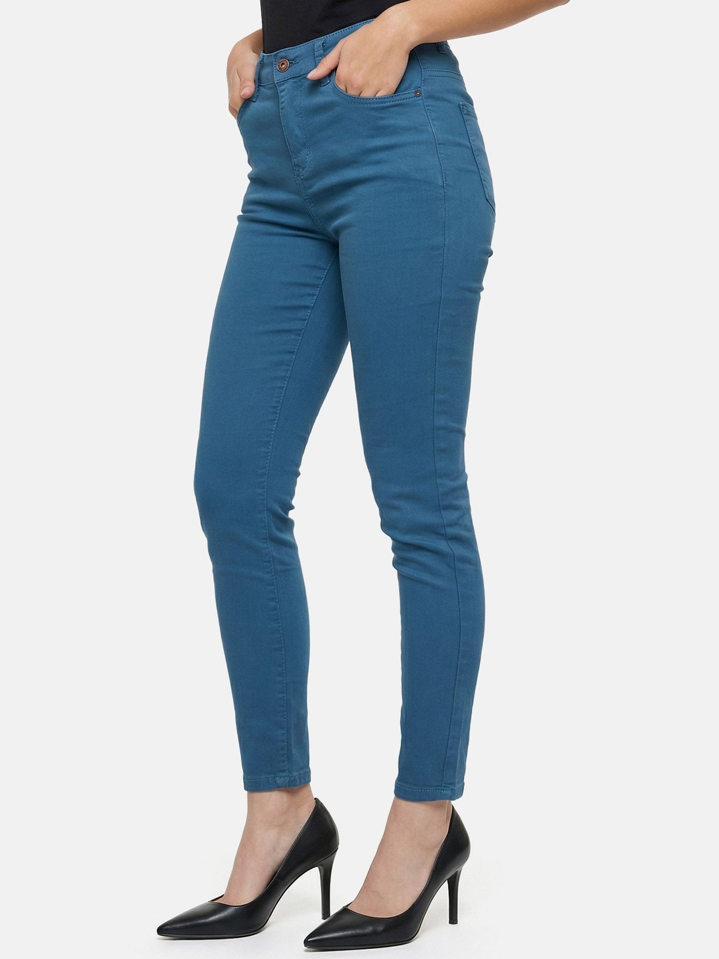 Tazzio Damen Skinny Fit Jeans F138