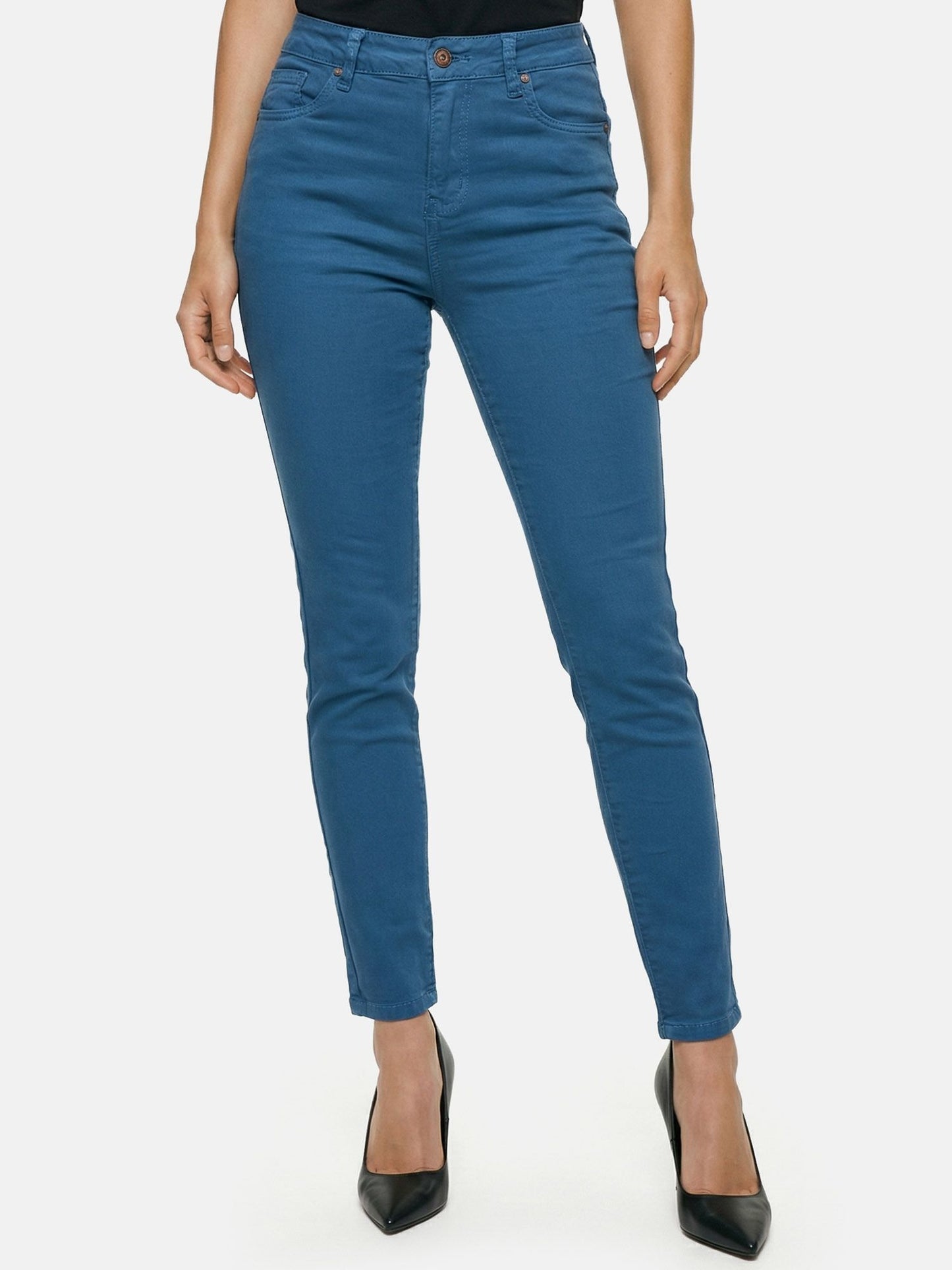 Tazzio Damen Skinny Fit Jeans F138