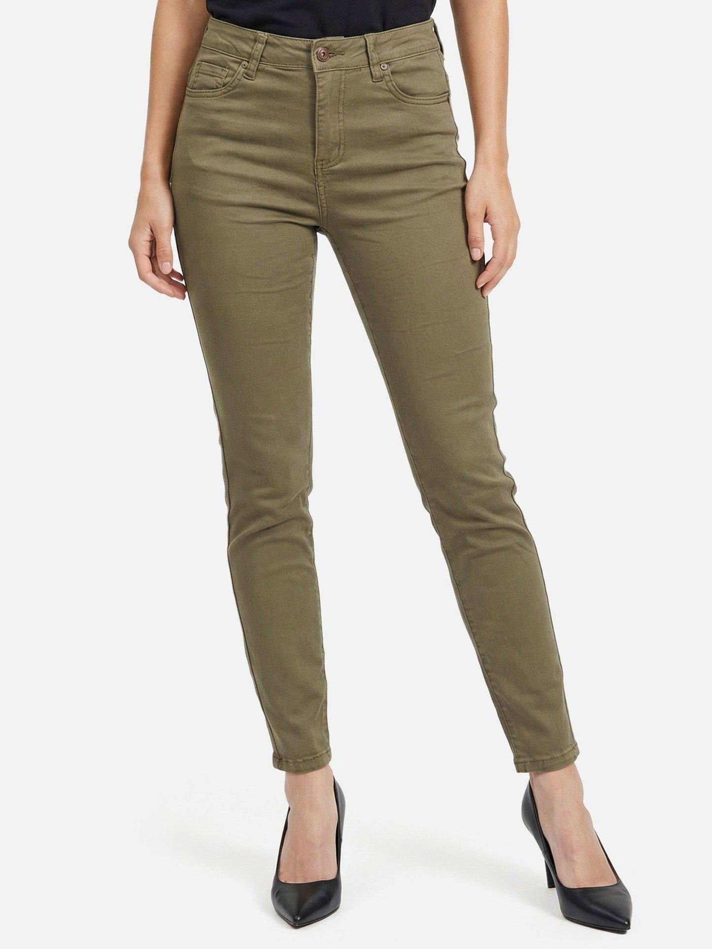 Tazzio Damen Skinny Fit Jeans F138