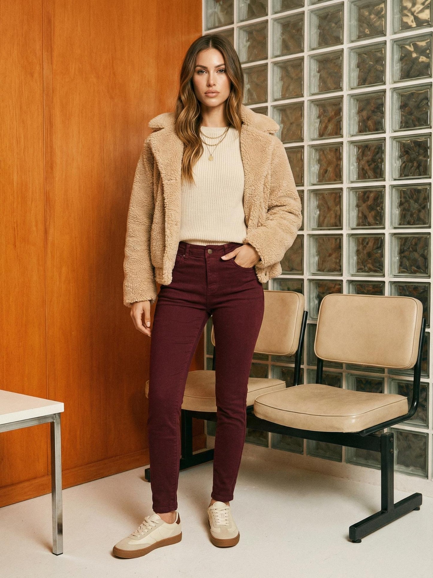 Tazzio Damen Skinny Fit Jeans F138