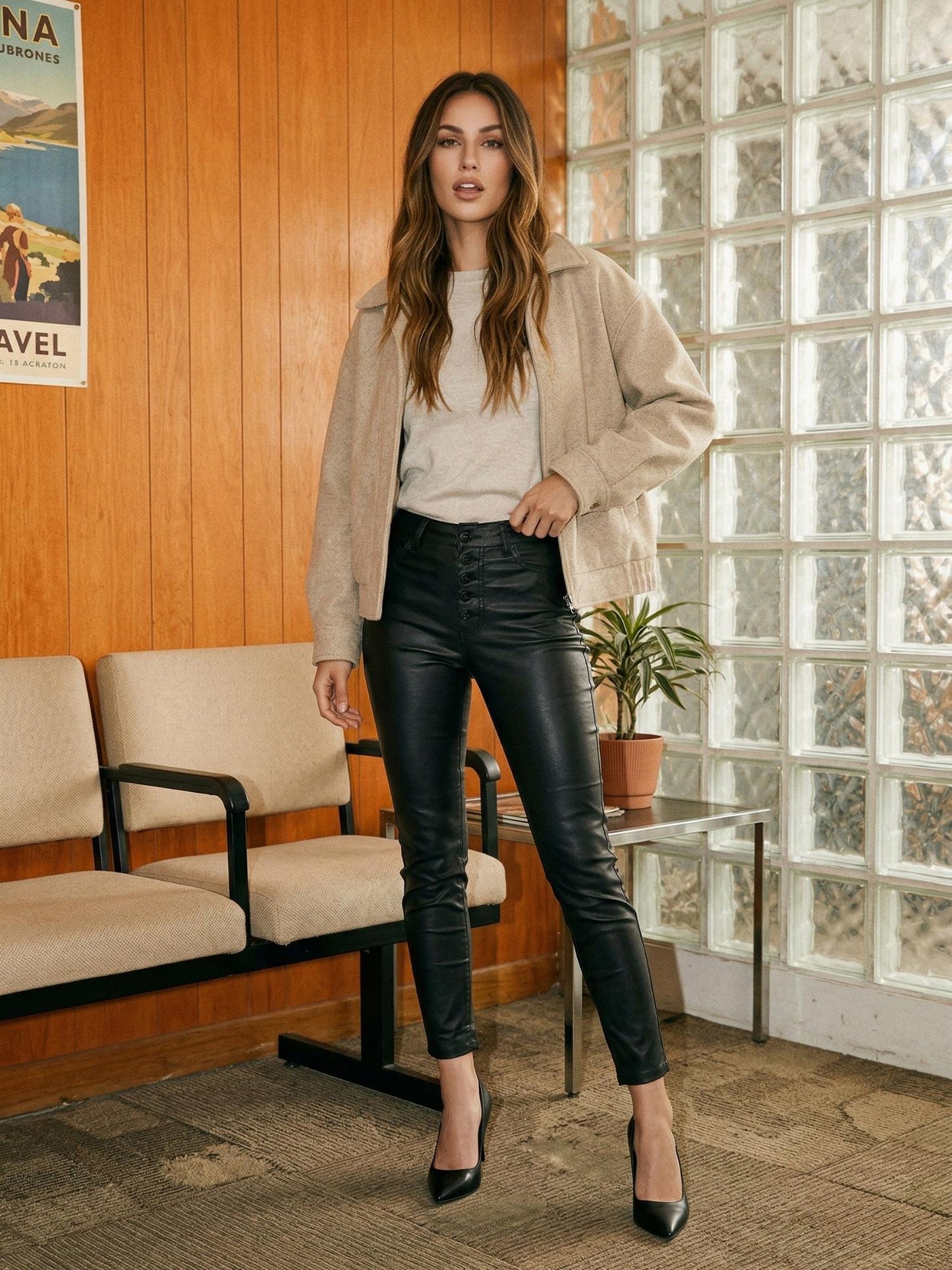 Tazzio Damen Skinny Fit Jeans F139