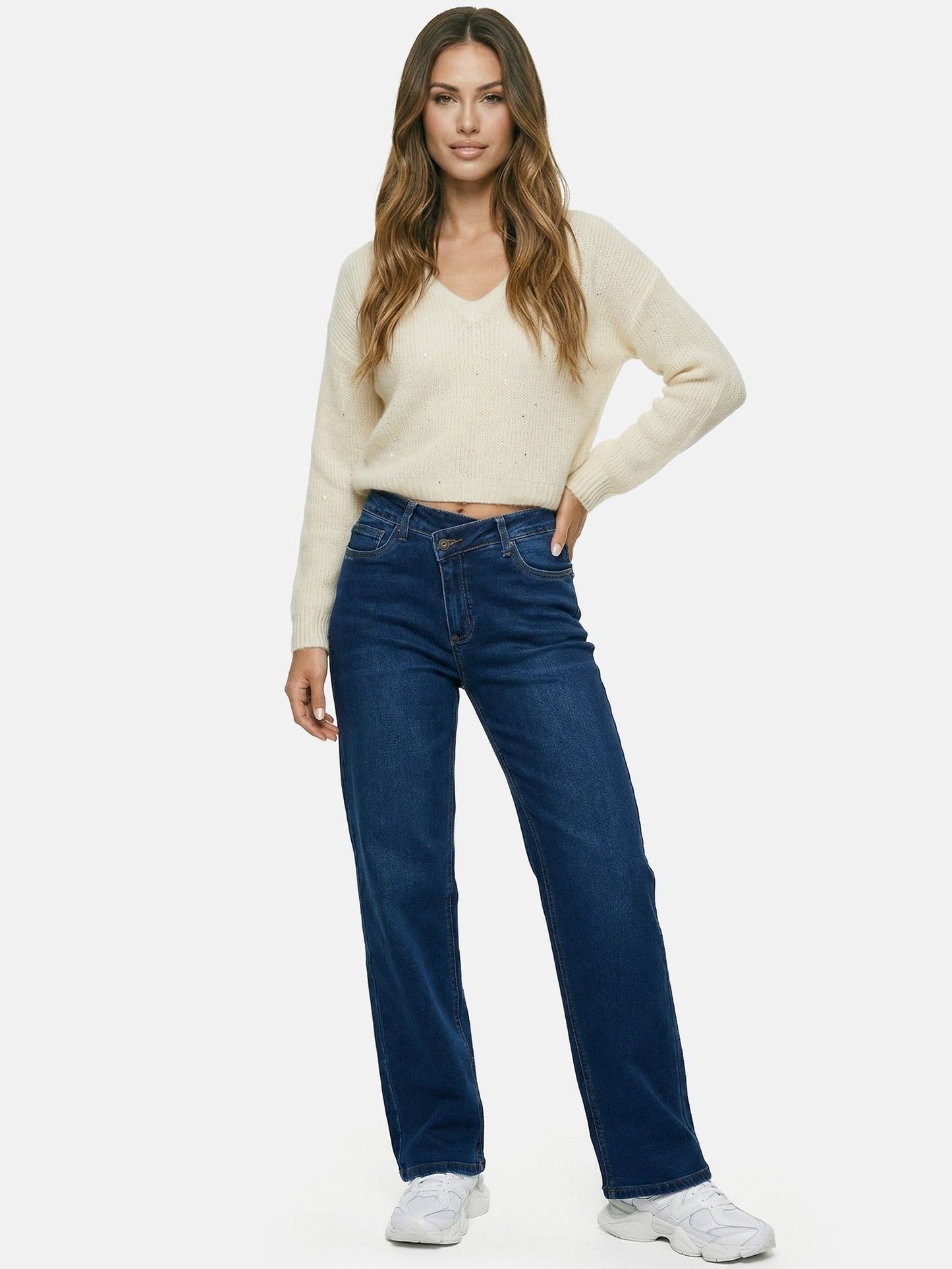Tazzio Damen Regular Fit Jeans F141