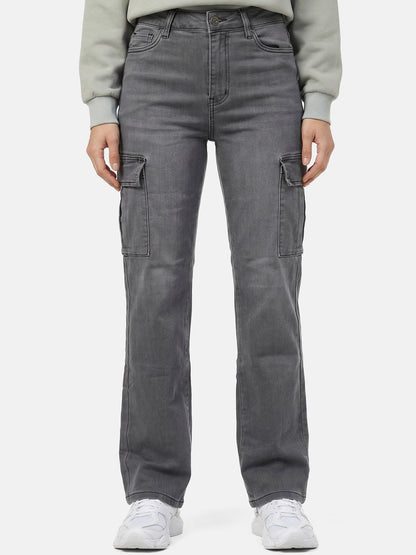 Tazzio Damen Cargo Jeans Regular Fit F143