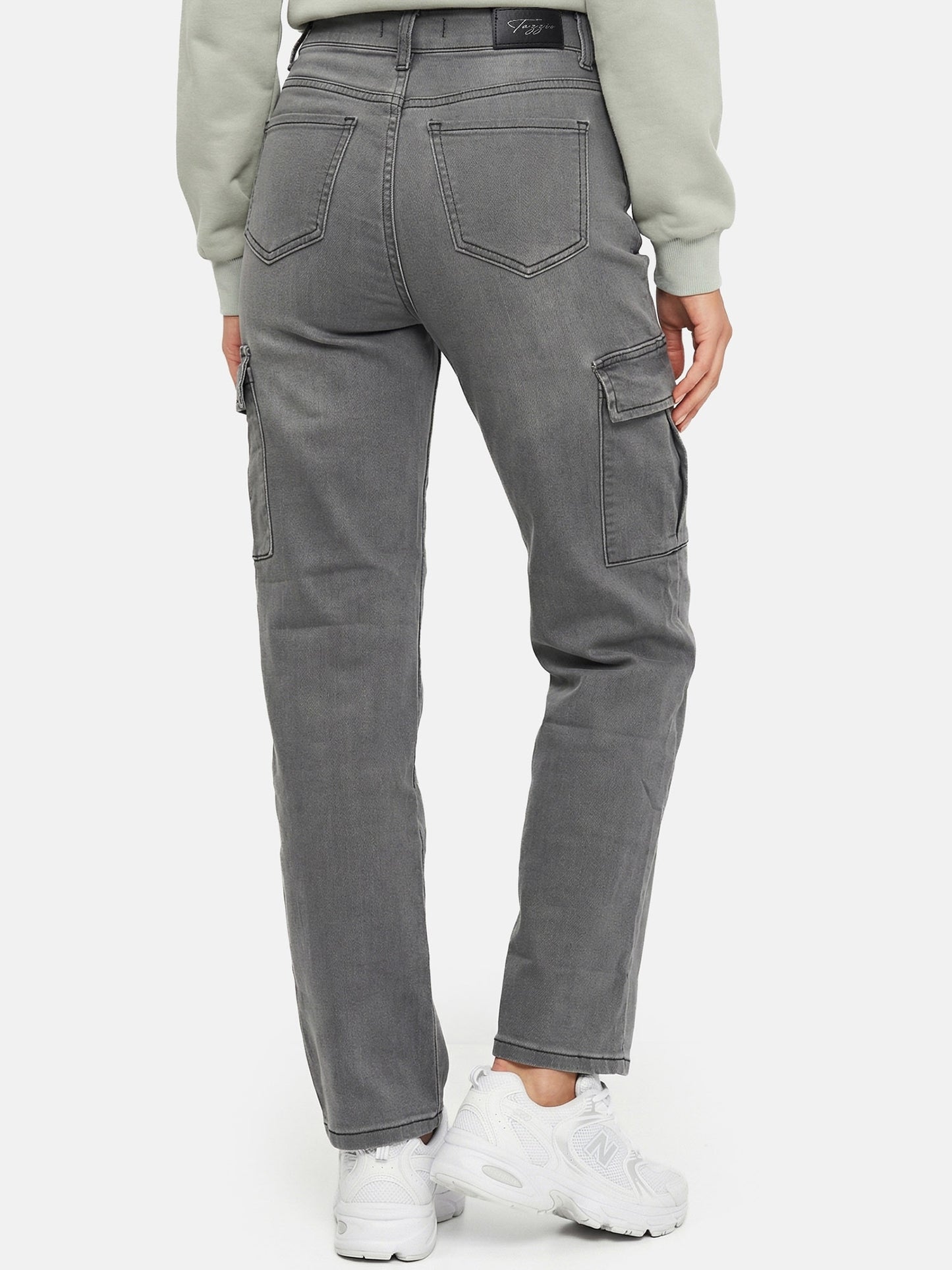 Tazzio Damen Cargo Jeans Regular Fit F143