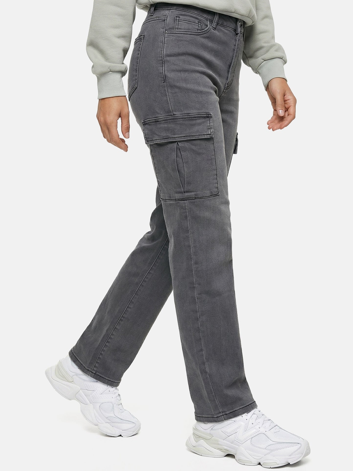 Tazzio Damen Cargo Jeans Regular Fit F143