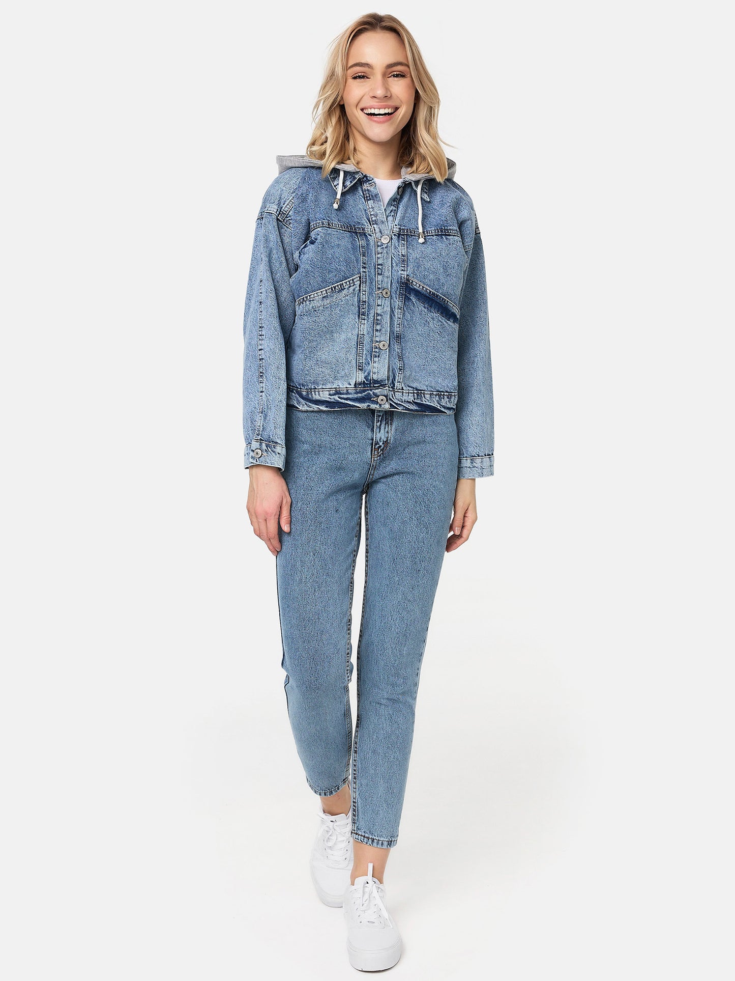 Tazzio Damen Jeansjacke F401