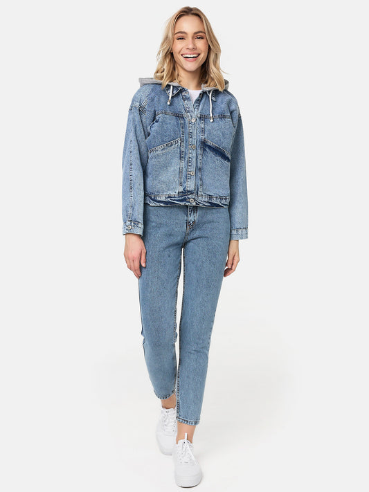 Tazzio Damen Jeansjacke F401