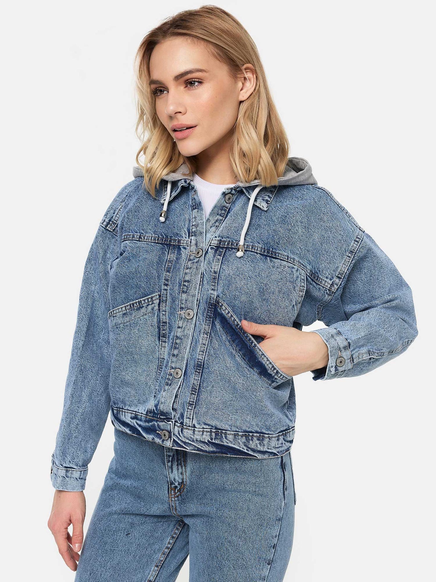 Tazzio Damen Jeansjacke F401
