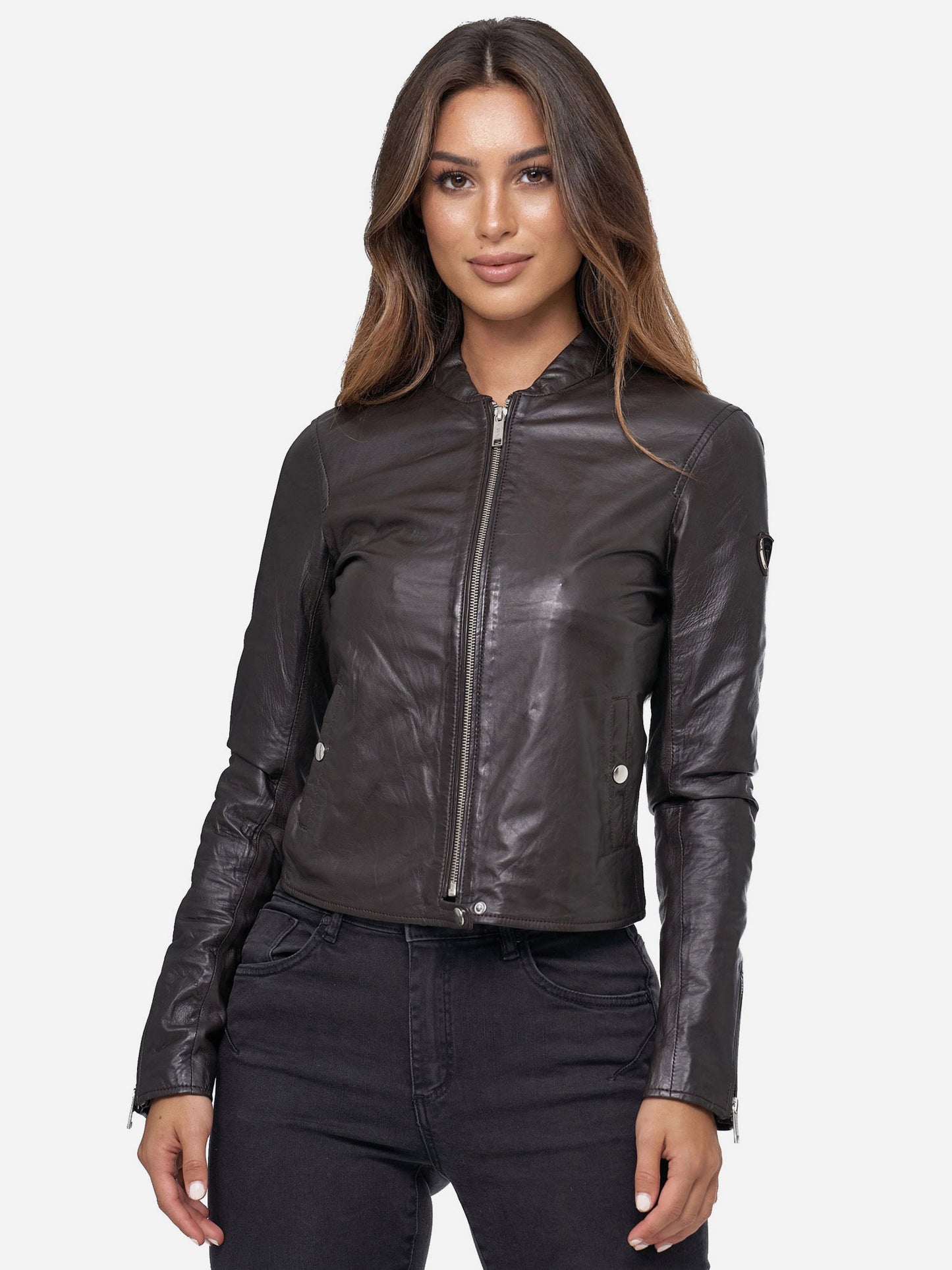 Tazzio Damen Lederjacke F502